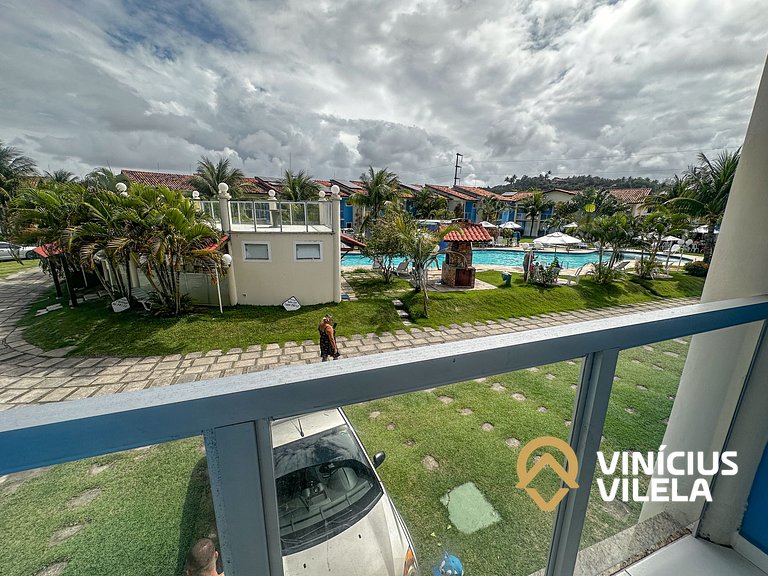 Taperapuã | Flat com Piscina e Sauna