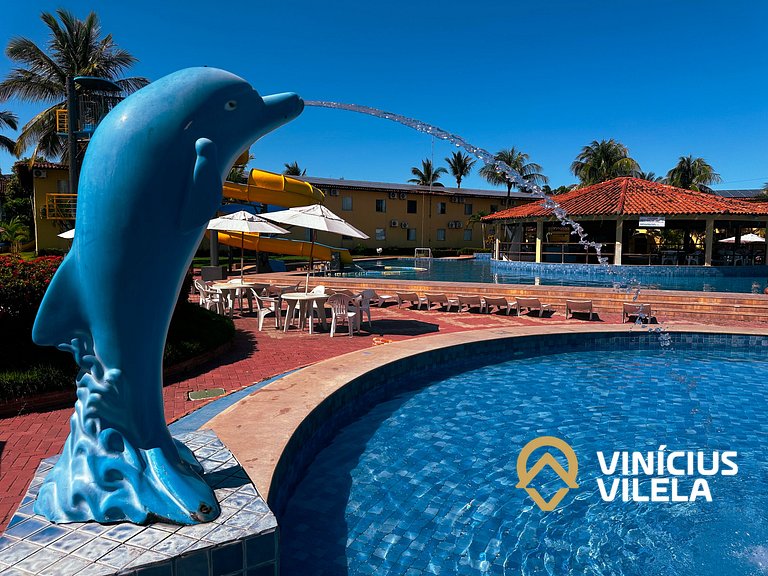 Hotel a 200m da Praia de Taperapuã