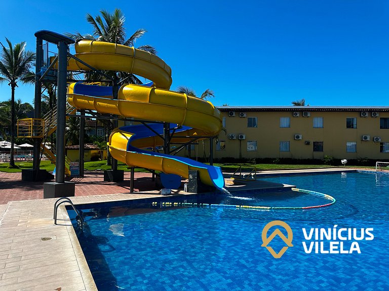 Hotel a 200m da Praia de Taperapuã