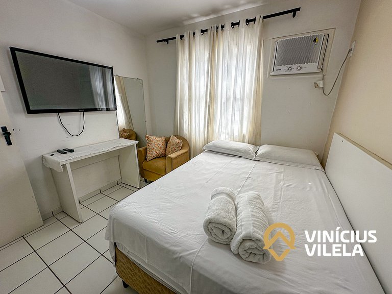 Apê 2Q cond. com piscina prox ao Axé Moi