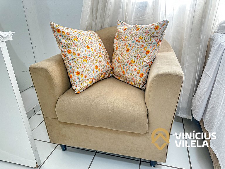 Apê 2Q cond. com piscina prox ao Axé Moi