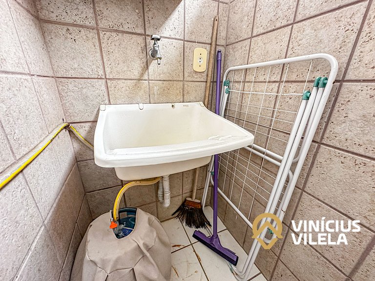 Apê 2Q cond. com piscina prox ao Axé Moi