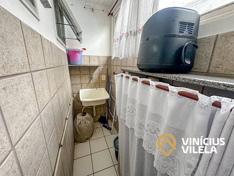 Apê 2Q cond. com piscina prox ao Axé Moi