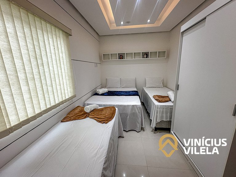 Casa com Piscina Privativa a 100m da Praia