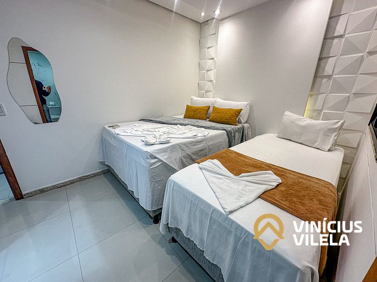 Casa com Piscina Privativa a 100m da Praia