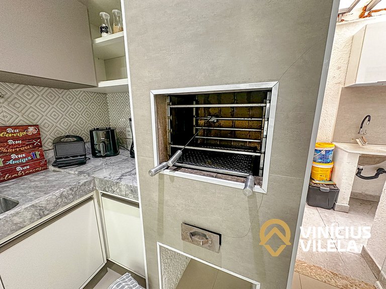 Casa com Piscina Privativa a 100m da Praia