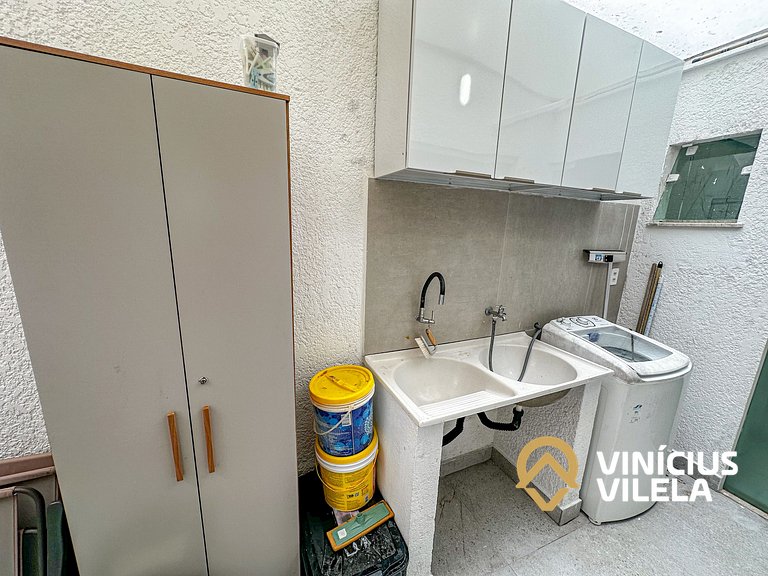 Casa com Piscina Privativa a 100m da Praia
