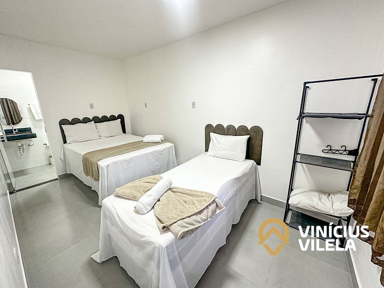 Loft independente, próx a praia de Taperpuã (02)