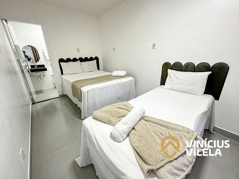 Loft independente, próx a praia de Taperpuã (02)