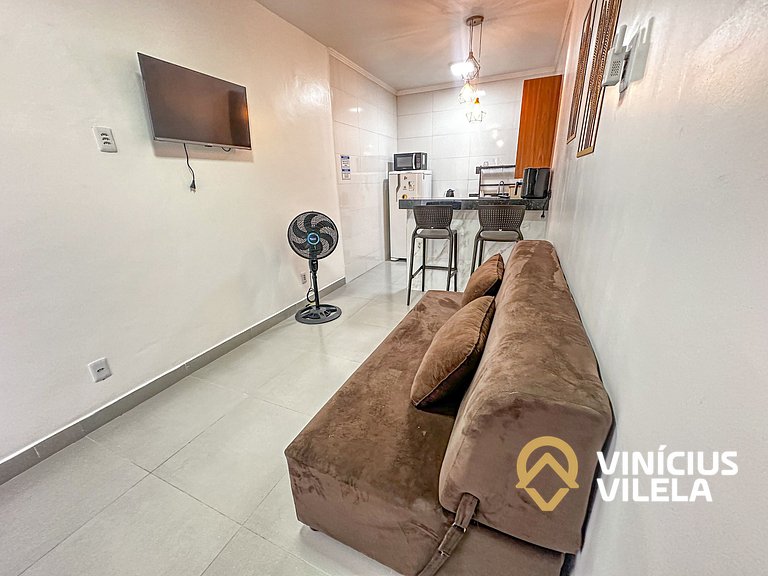 Loft independente, próx a praia de Taperpuã (02)