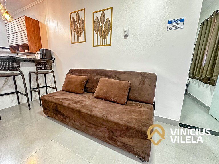 Loft independente, próx a praia de Taperpuã (02)