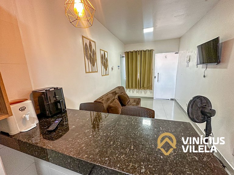 Loft independente, próx a praia de Taperpuã (02)