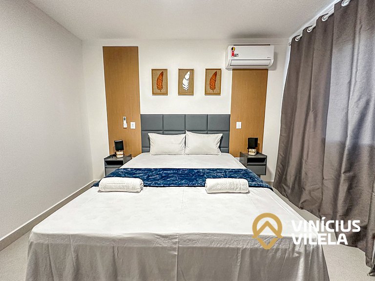 Apê Térreo 2Q a 300m da Praia