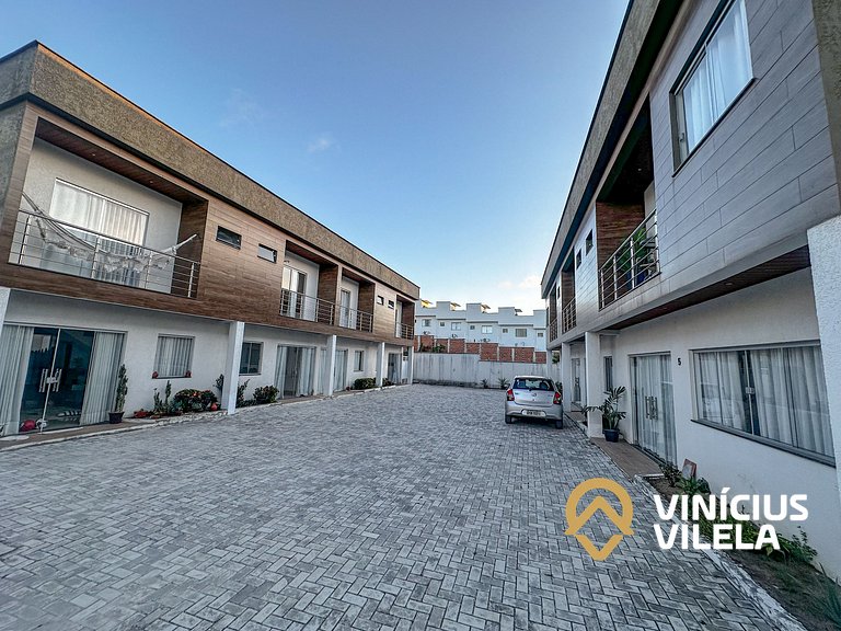 Casa 3 quartos para 10 com piscina em Taperapuã