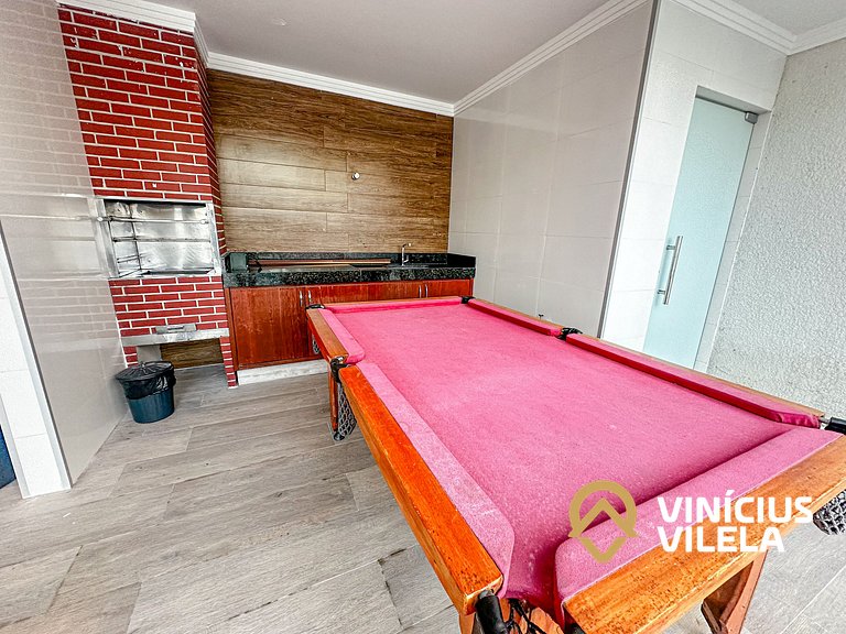 Casa 3 quartos para 10 com piscina em Taperapuã