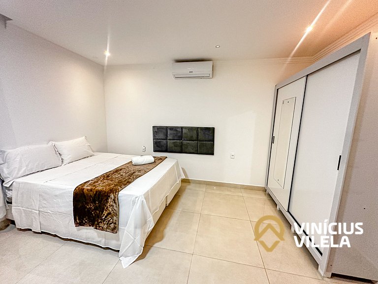 Casa 3 quartos para 10 com piscina em Taperapuã
