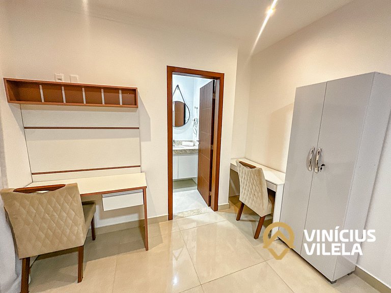 Casa 3 quartos para 10 com piscina em Taperapuã