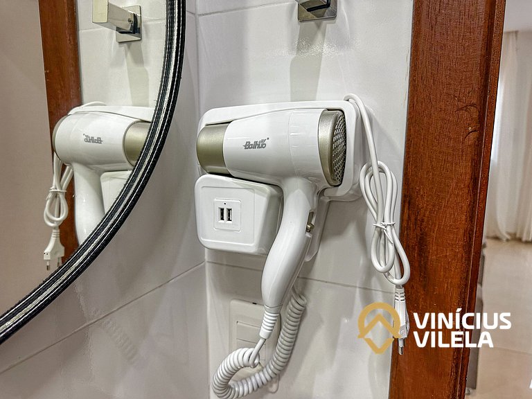 Casa 3 quartos para 10 com piscina em Taperapuã