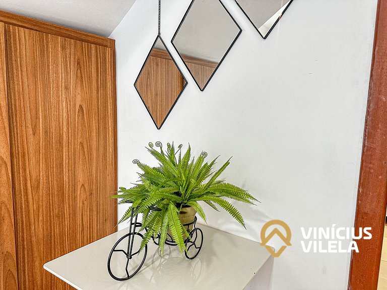 Casa 3 quartos para 10 com piscina em Taperapuã