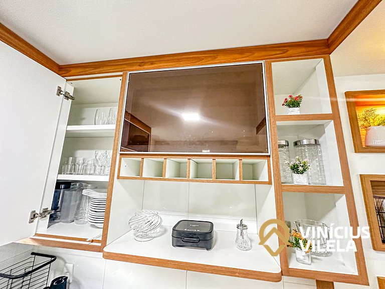 Casa 3 quartos para 10 com piscina em Taperapuã