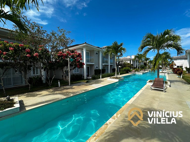 Casa toda climatizada com 2 suítes, gourmet privativo e inte