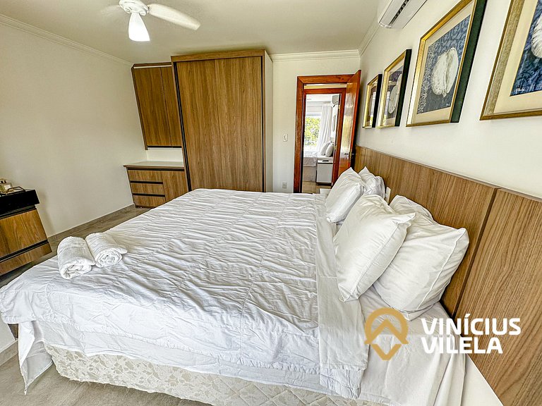 Arraial D'Ajuda | Casa Climatizada p/ 10