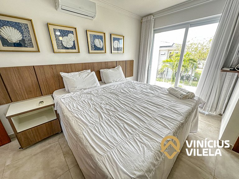 Arraial D'Ajuda | Casa Climatizada p/ 10