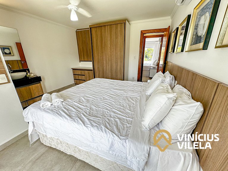 Arraial D'Ajuda | Casa Climatizada p/ 10