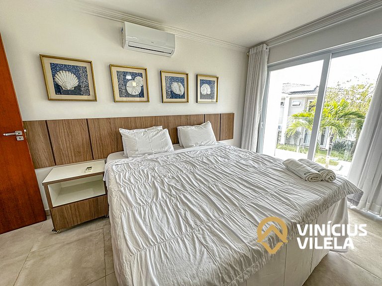 Arraial D'Ajuda | Casa Climatizada p/ 10
