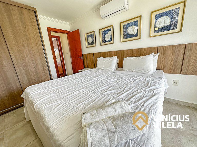 Arraial D'Ajuda | Casa Climatizada p/ 10