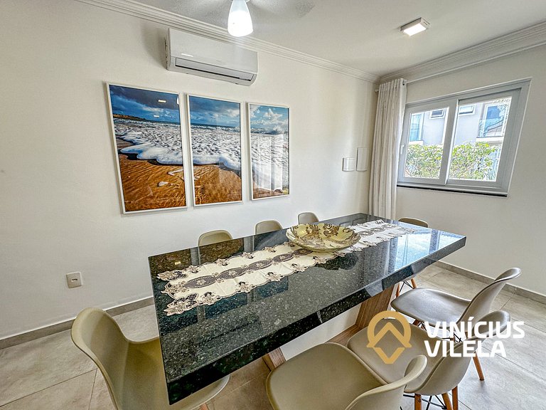 Arraial D'Ajuda | Casa Climatizada p/ 10