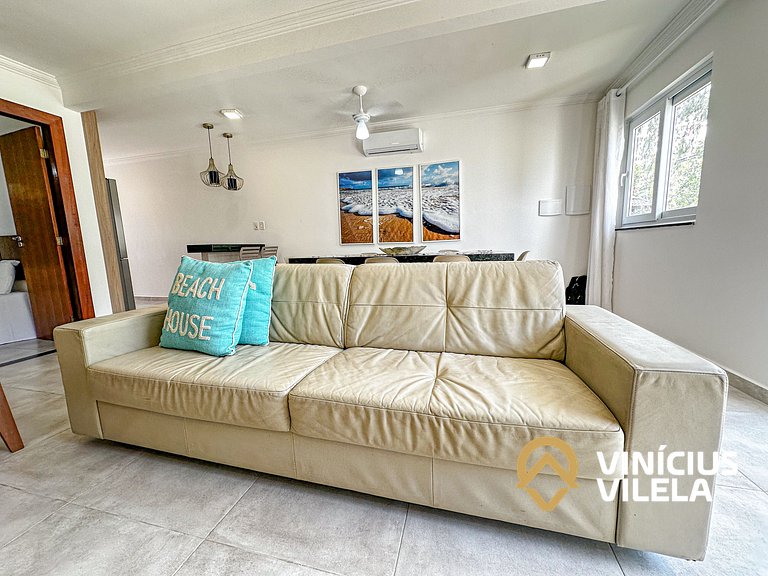 Arraial D'Ajuda | Casa Climatizada p/ 10
