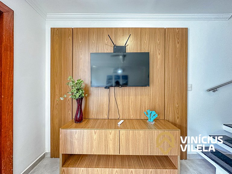 Arraial D'Ajuda | Casa Climatizada p/ 10