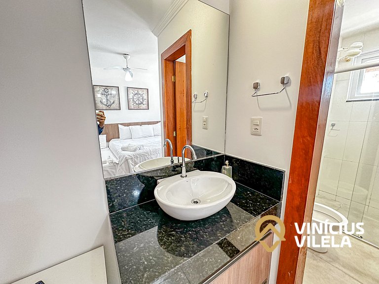 Arraial D'Ajuda | Casa Climatizada p/ 10