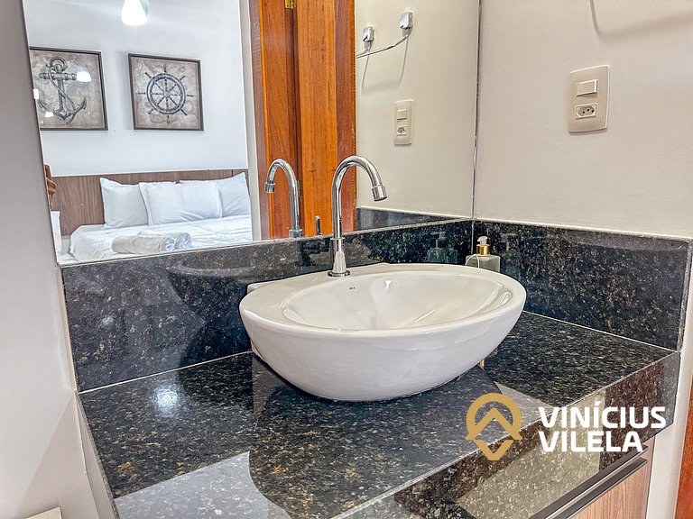 Arraial D'Ajuda | Casa Climatizada p/ 10