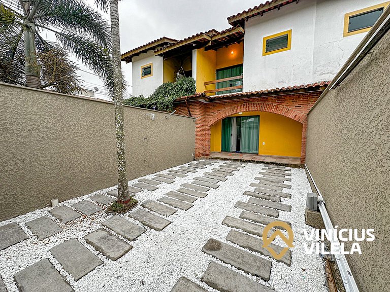 Casa individual 2 suítes praia de Taperapuã