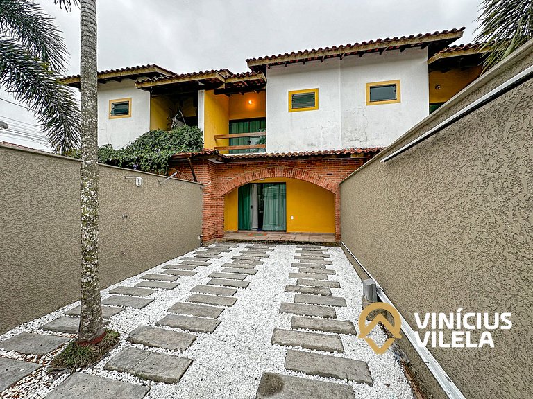 Casa individual 2 suítes praia de Taperapuã