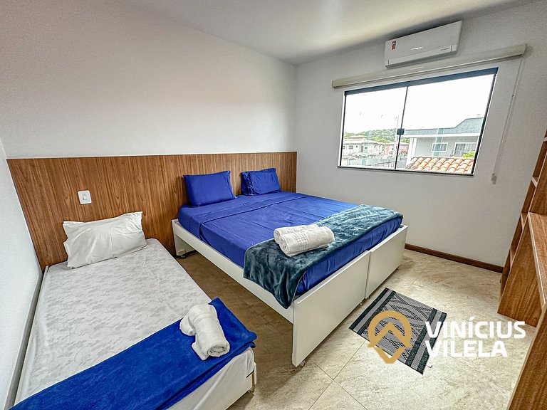 Casa individual 2 suítes praia de Taperapuã