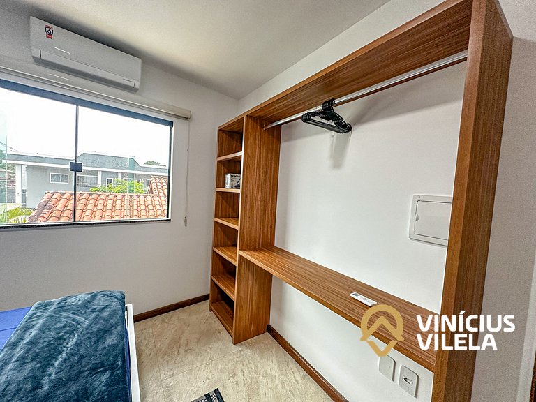 Casa individual 2 suítes praia de Taperapuã