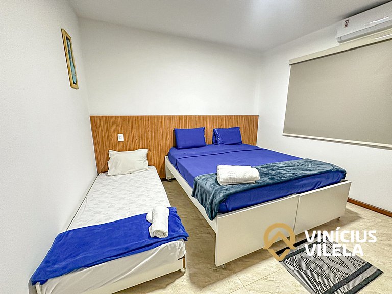 Casa individual 2 suítes praia de Taperapuã