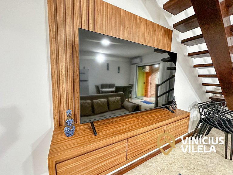 Casa individual 2 suítes praia de Taperapuã