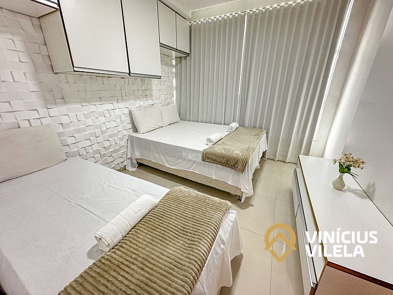 Duplex a 80m da Praia de Taperapuã