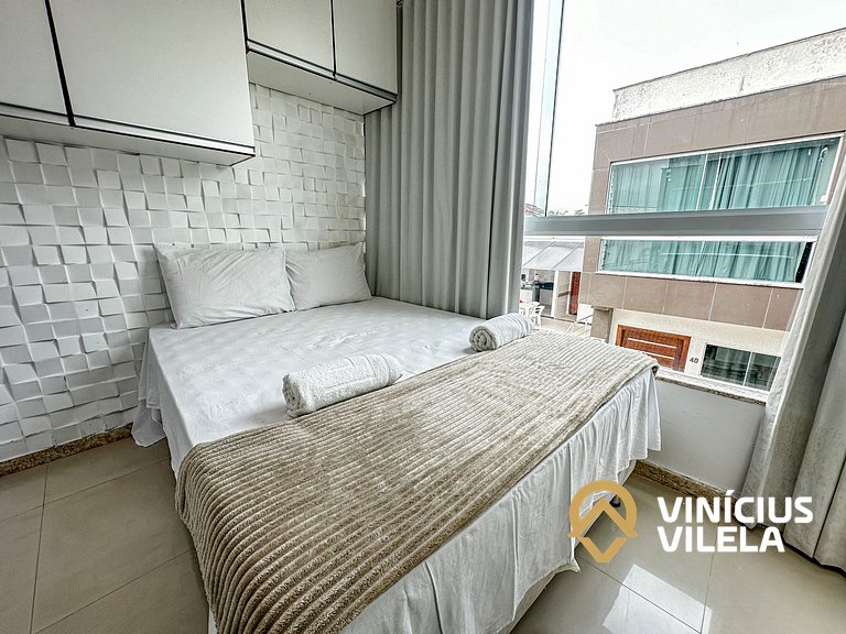 Duplex a 80m da Praia de Taperapuã