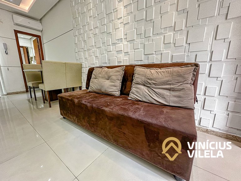 Duplex a 80m da Praia de Taperapuã