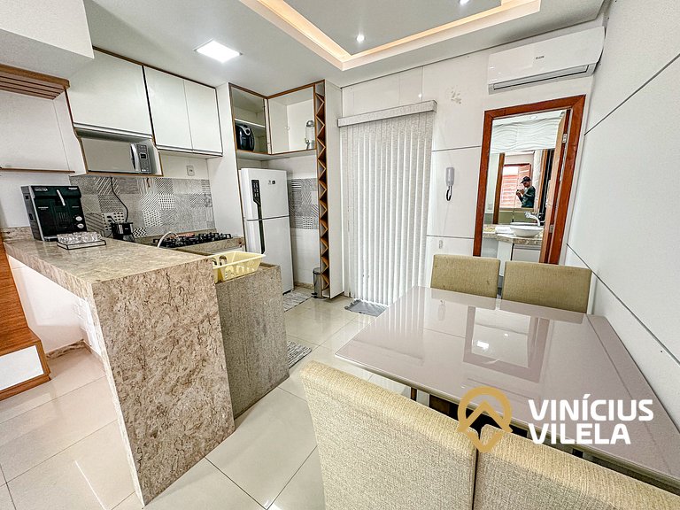 Duplex a 80m da Praia de Taperapuã