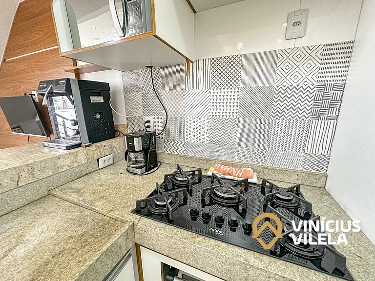 Duplex a 80m da Praia de Taperapuã