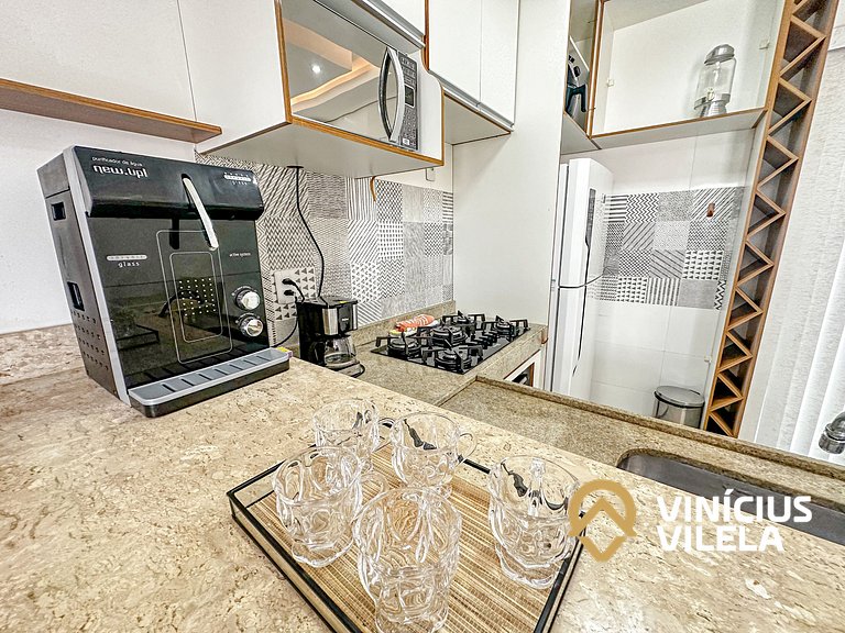 Duplex a 80m da Praia de Taperapuã