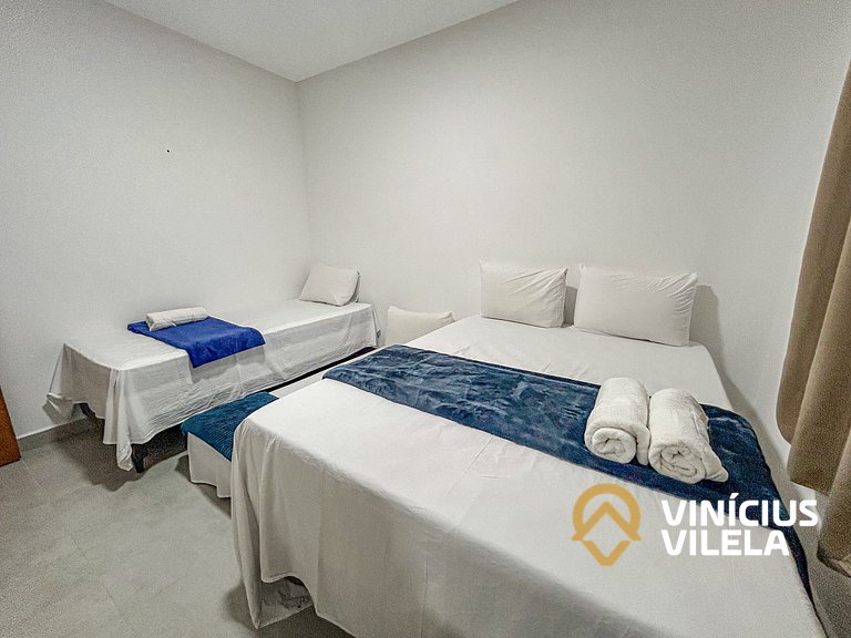 Apto 2 Quartos prox. a praia de Taperpuã